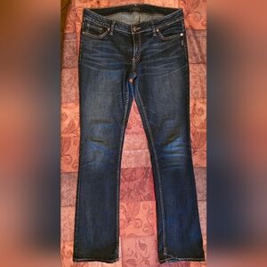 Silver Jeans, Elyse Slim Boot Dark Blue 31x35